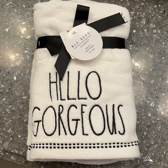Rae Dunn Bath Rae Dunn Towels Poshmark